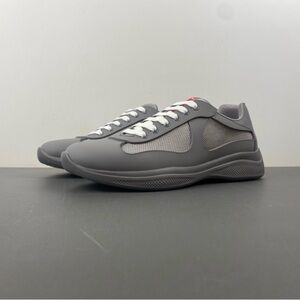 Prada America's Cup Soft rubber and bike fabric sneakers